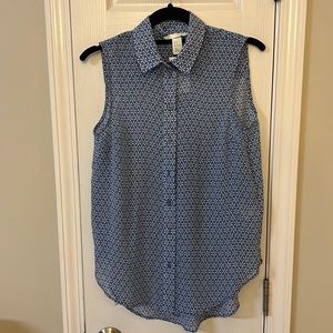 H&M Sleeveless Blouse